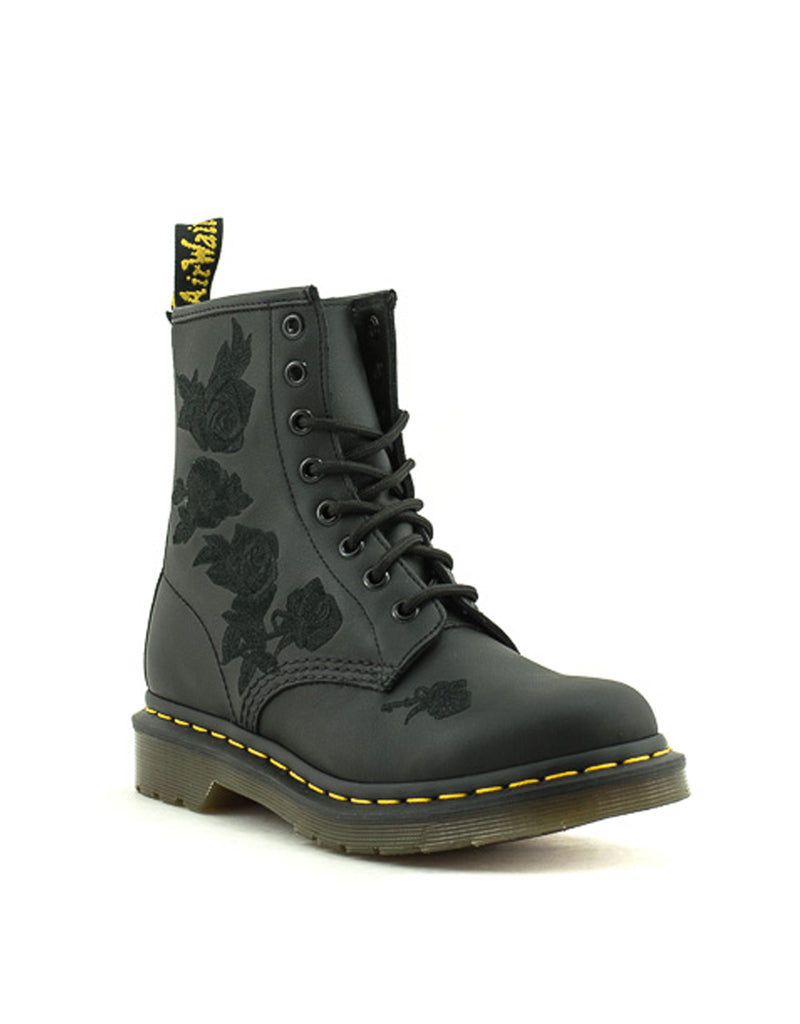 Dr. Martens — 1460 Vonda Mono Boot Black Leather – Shoe La La
