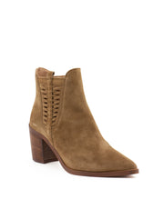 Alpe 2028-11-01 Lazer cut Bootie-Cuero Silk Suede