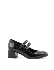 David Tyler E-123-B Mary Jane Shoe-Negro