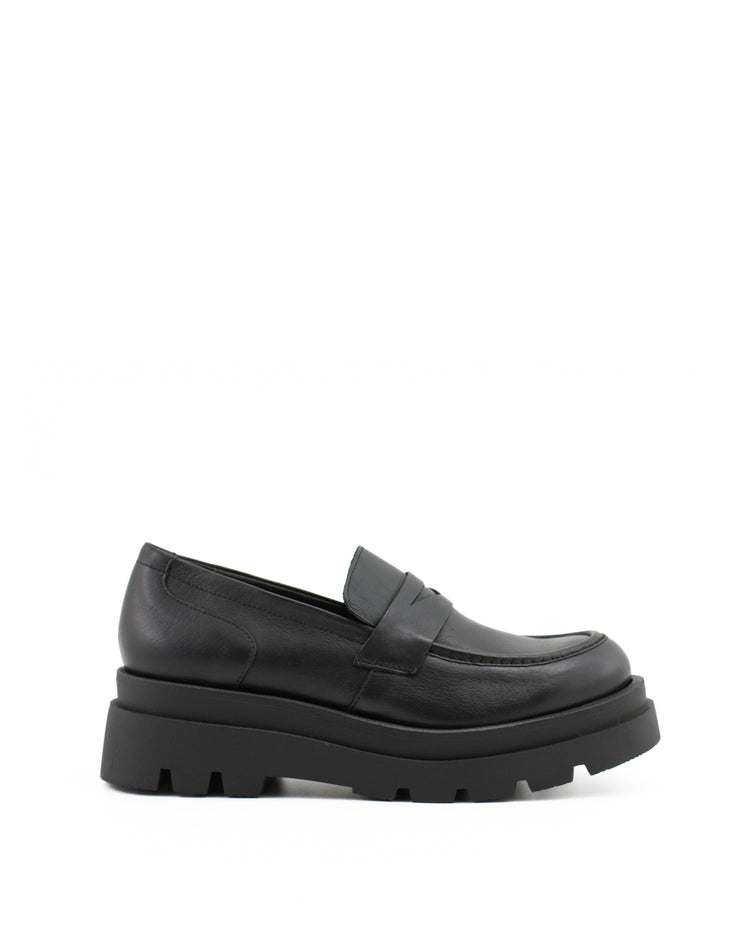 David Tyler — E-130-B  Chunky Loafer - Negro