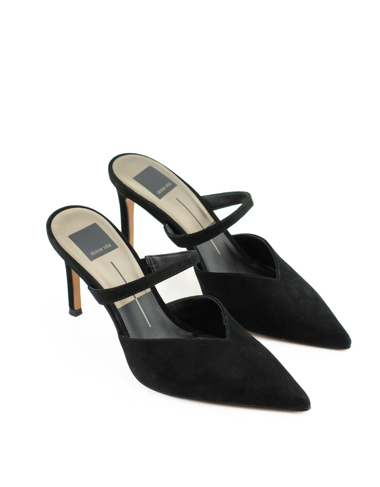 Dolce Vita Kanika Heel-Onyx Suede