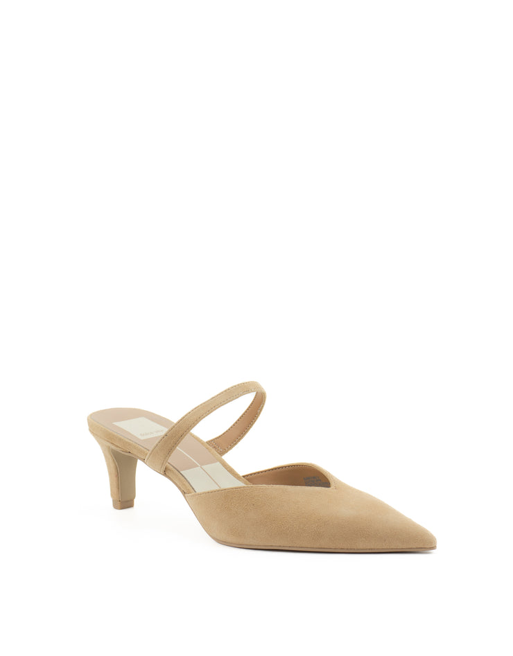 Dolce Vita Kanika Mid Shoe-Tan Suede