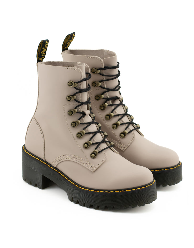 Dr. Martens — Leona Boot - Vintage Taupe