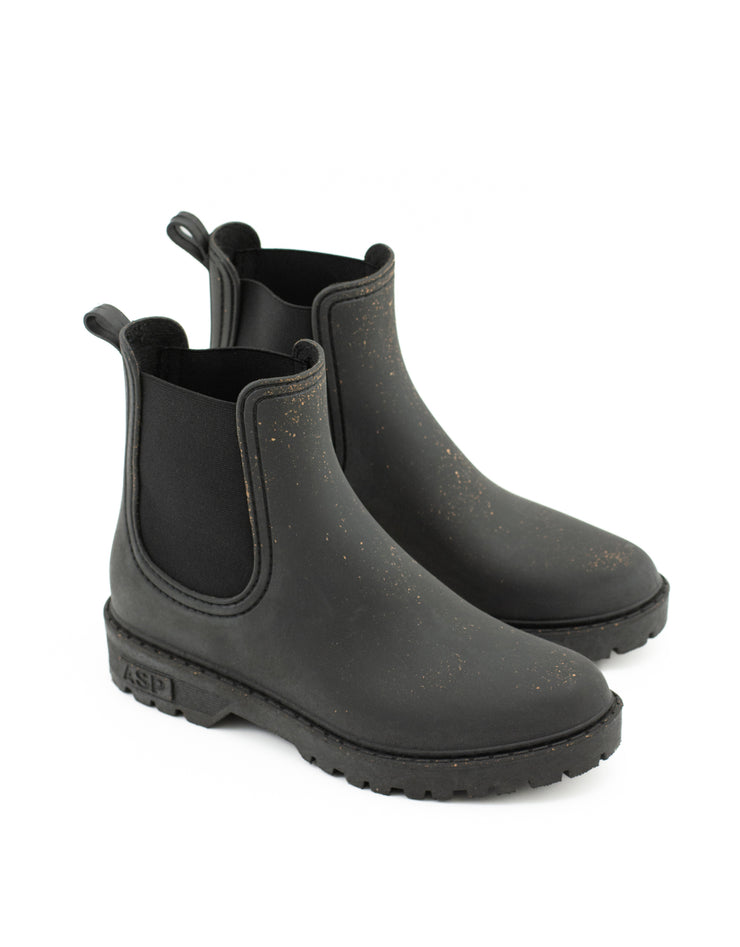 Asportuguesas — Rubber/Cork Boot - Black