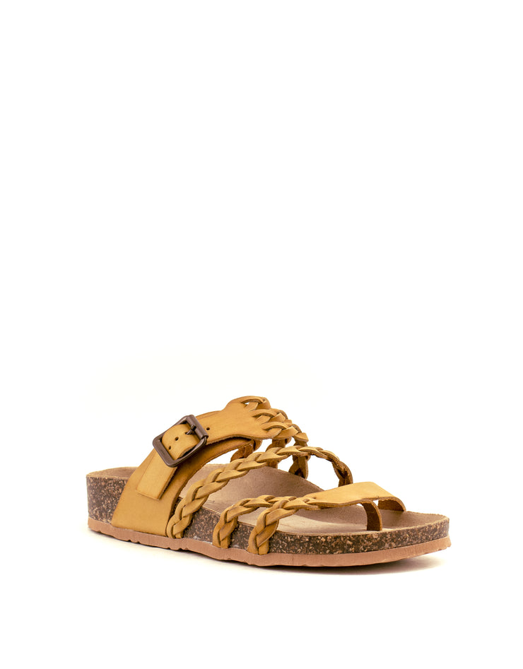 Bos Co Sabina Sandal Yellow Shoe La La Nelson BC