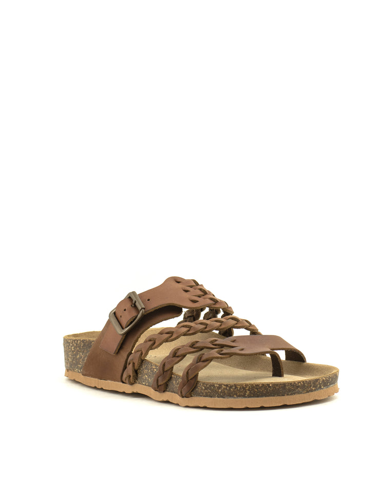 Bos Co Sabina Sandal Brandy Shoe La La Nelson BC