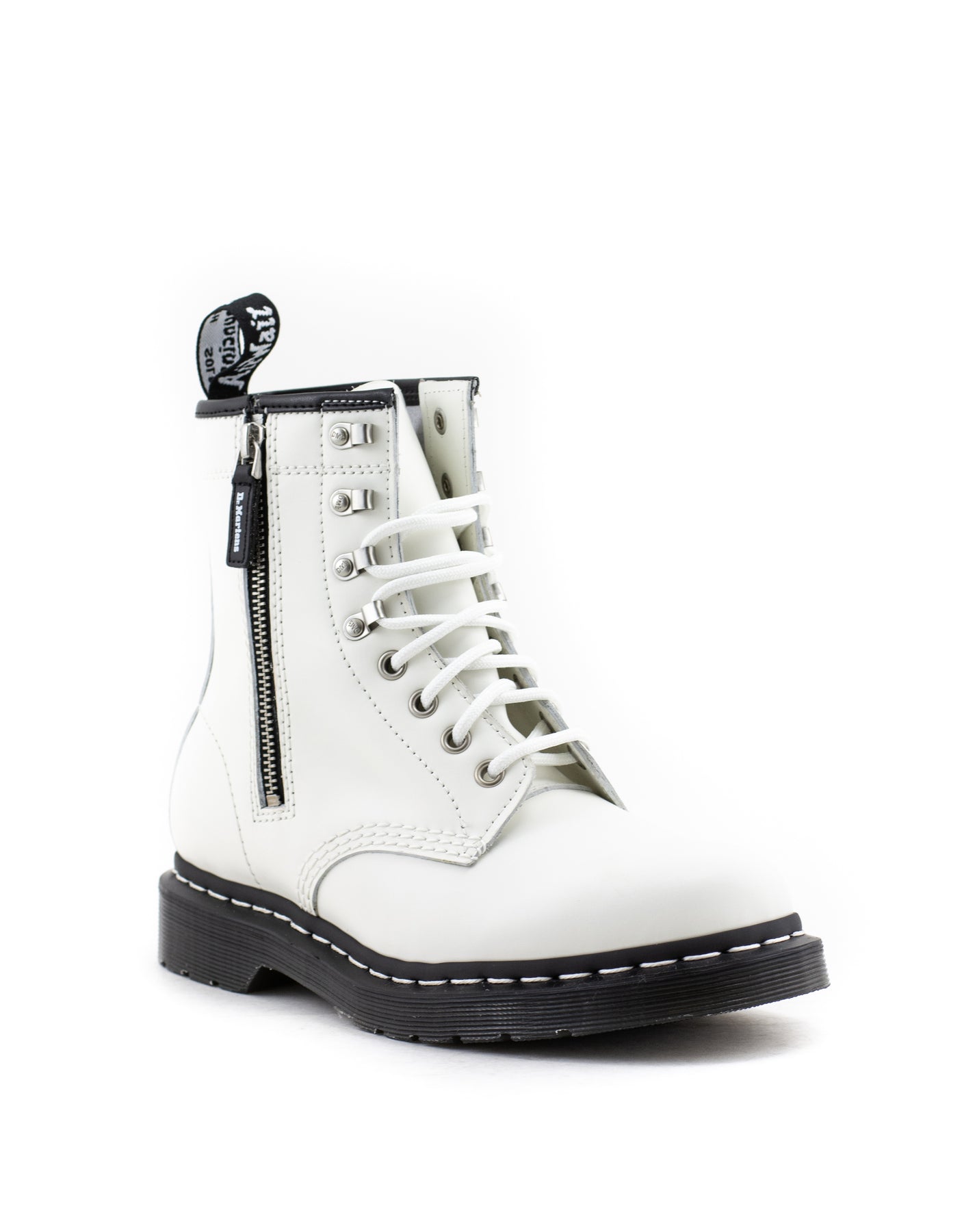 Dr. Martens — 1460 Zipped HDW - White – Shoe La La Nelson BC